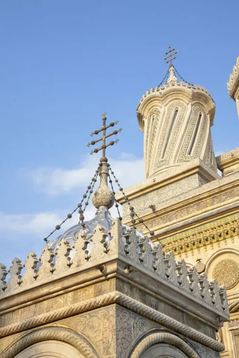 Framed Print : Episcopal Cathedral of Curtea de Arges is one of the most important examples of religious Framed Print : Episcopal Cathedral of Curtea de Arges is one of the most important examples of religious