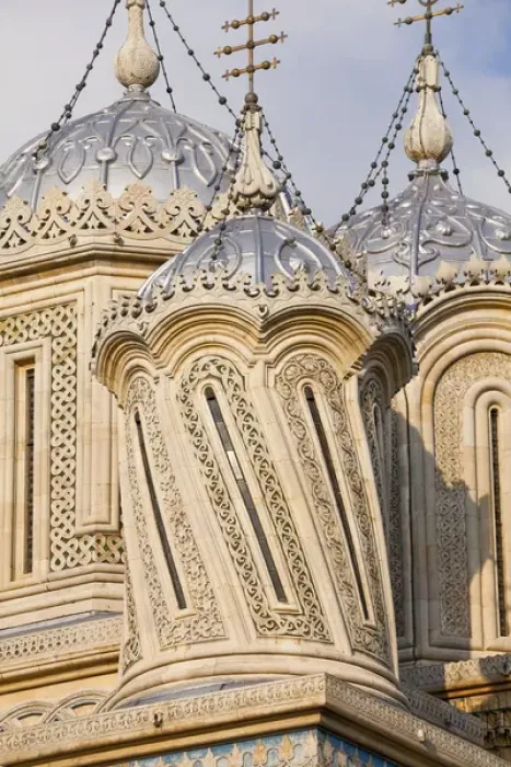 Framed Print : Episcopal Cathedral of Curtea de Arges is one of the most important examples of religious Framed Print : Episcopal Cathedral of Curtea de Arges is one of the most important examples of religious