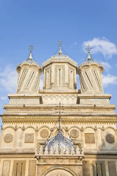 Framed Print : Episcopal Cathedral of Curtea de Arges is one of the most important examples of religious