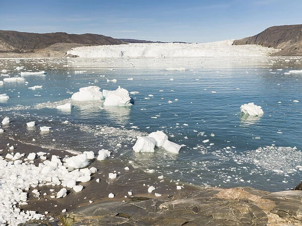 Eqip Sermia glacier in Denmarks overseas territory, Greenland