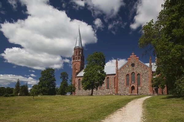 Estonia, Southwestern Estonia, Viljandi, St. Pauls Church