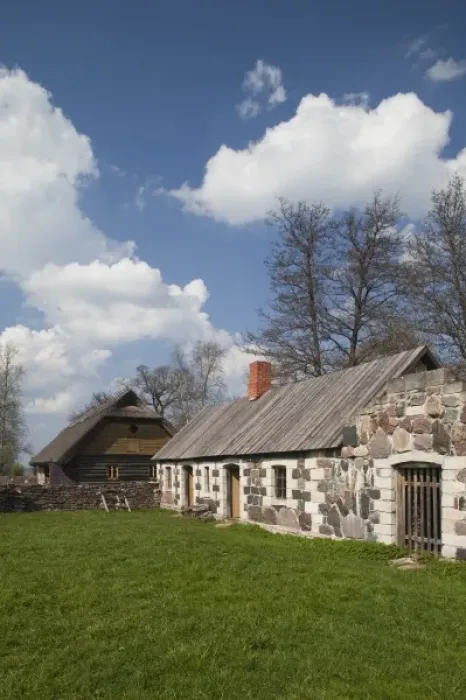 Framed Print : Estonia, Tallinn, Rocca Al Mare village, Estonian Open Air Museum, old farmhouse