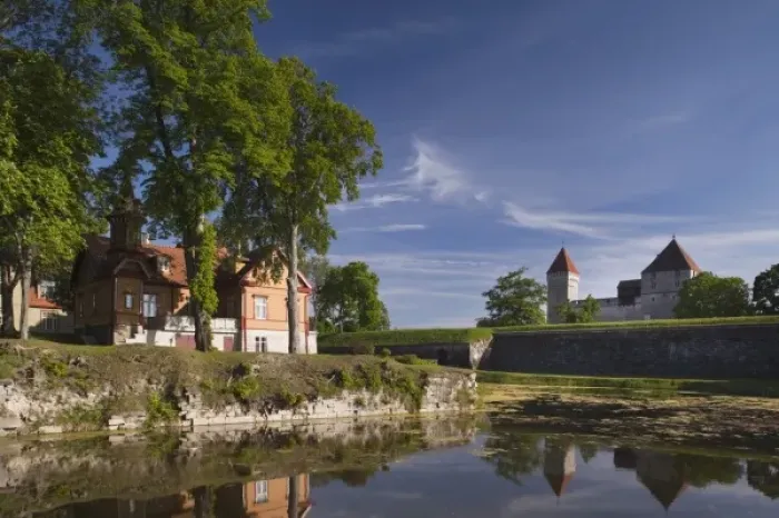 Framed Print : Estonia, Western Estonia Islands, Saaremaa Island, Kuressaare, Kuressaare Castle Park Framed Print : Estonia, Western Estonia Islands, Saaremaa Island, Kuressaare, Kuressaare Castle Park