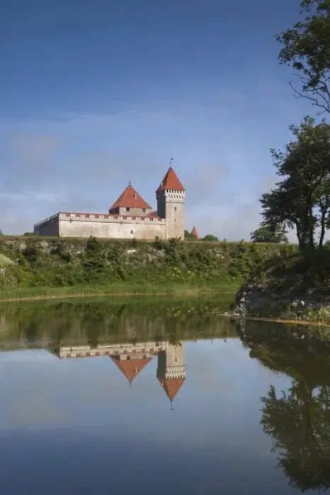 Framed Print : Estonia, Western Estonia Islands, Saaremaa Island, Kuressaare, Kuressaare Castle, morning