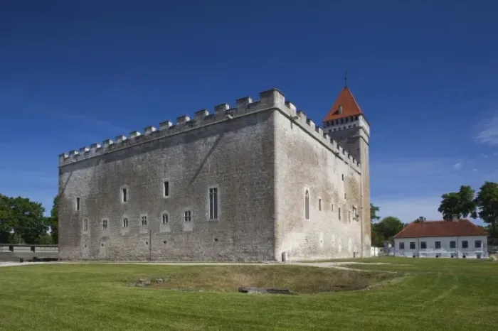 Framed Print : Estonia, Western Estonia Islands, Saaremaa Island, Kuressaare, Kuressaare Castle