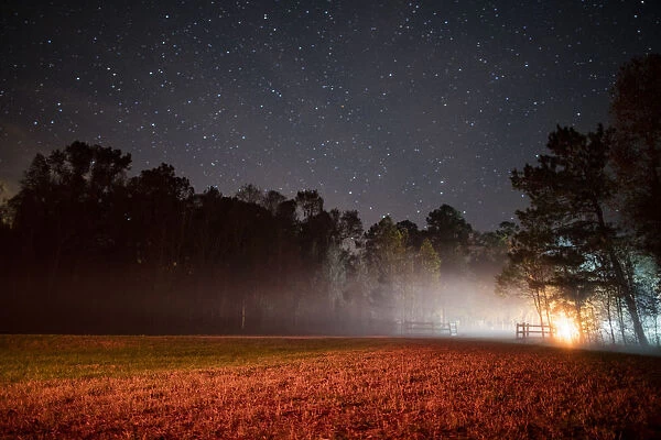 Eternal light, Night skies, RO Ranch Equestrian Park, Mayo, Florida