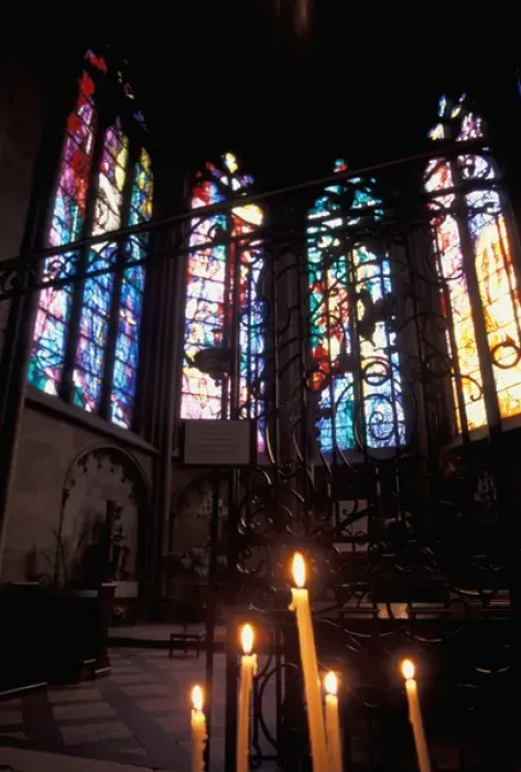 Framed Print : EU, France, Alsace, Metz. Metz Cathedral, Marc Chagall Windows Framed Print : EU, France, Alsace, Metz. Metz Cathedral, Marc Chagall Windows