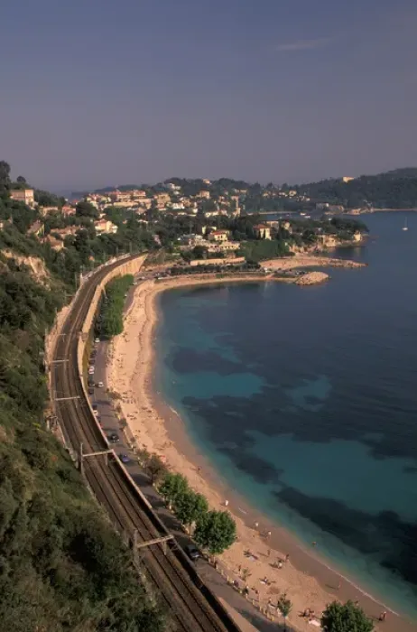 Framed Print : EU, France, Cote D Azur  /  Riviera, View of Villefranche Bay, Villefranche-sur-Mer