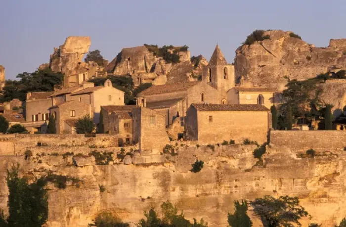 Framed Print : EU, France, Les Baux-de-Provence, Bouches-du-Rhone