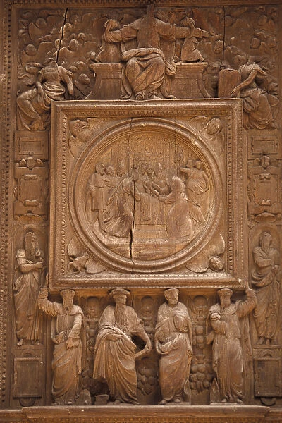 EU, France, Normandy, Seine, Rouen, Maritime. Eglise St. Maclou (b. 15th c. ), Renaissance