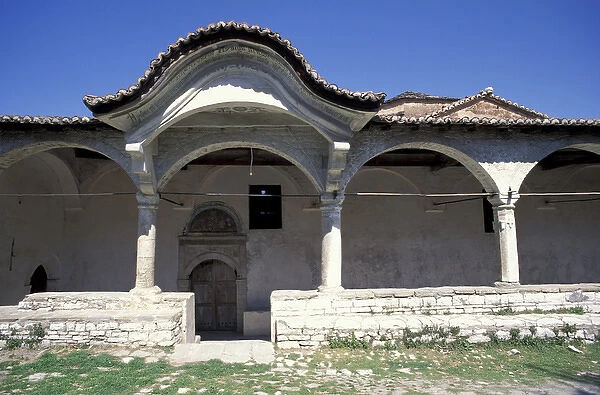 Europe, Albania, Berat, Onufri Museum. Icons Museum from 16th century painter Onufri