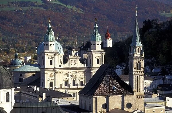 Europe, Austria, Salzburg. Dom (Cathedral), Franziskanerkirche