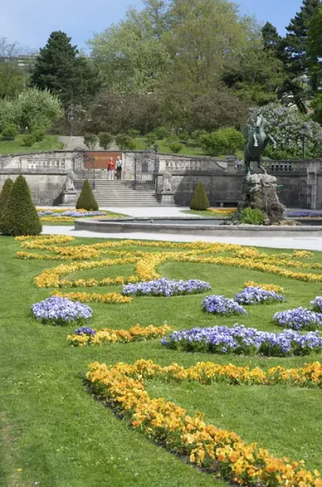 Framed Print : Europe, Austria, Salzburg Stadt, Salzburg, Spring flowers in Mirabell Garden Framed Print : Europe, Austria, Salzburg Stadt, Salzburg, Spring flowers in Mirabell Garden