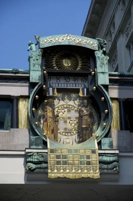 Framed Print : Europe, Austria, Vienna, Anker clock at Hohr Markt by Franz von Matsch Framed Print : Europe, Austria, Vienna, Anker clock at Hohr Markt by Franz von Matsch