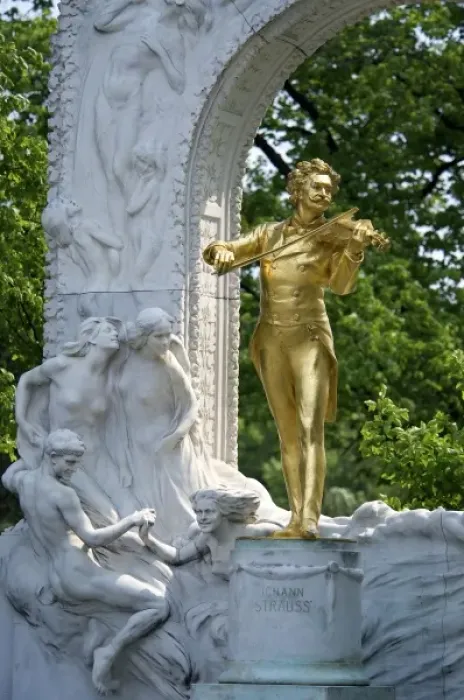 Framed Print : Europe, Austria, Vienna, Johann Strauss Monument in Viennese City Park, Stadtpark Framed Print : Europe, Austria, Vienna, Johann Strauss Monument in Viennese City Park, Stadtpark