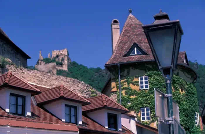 Framed Print : Europe, Austria, Wachau District, Durnstein