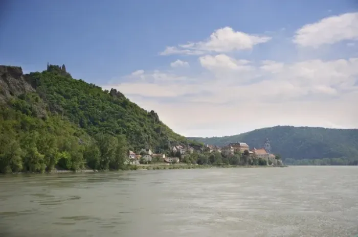 Framed Print : Europe, Austria, Wachau Valley, Lower Austria, Durnstein, Danube River Framed Print : Europe, Austria, Wachau Valley, Lower Austria, Durnstein, Danube River
