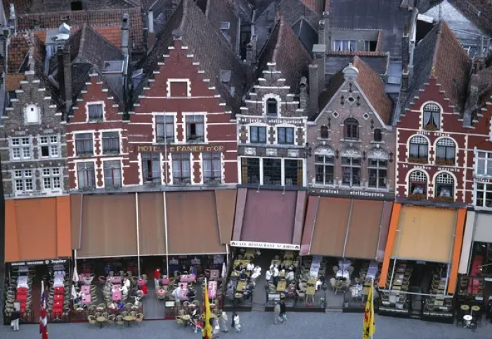 Framed Print : Europe, Belgium, Brugge. The view from the tower in Brugge, a World Heritage Site Framed Print : Europe, Belgium, Brugge. The view from the tower in Brugge, a World Heritage Site