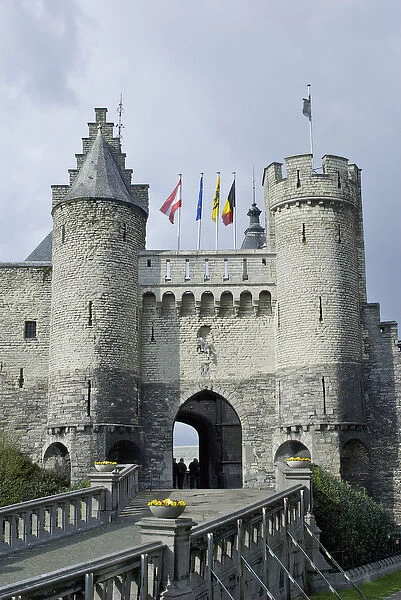 Europe, Belgium, Flanders, Antwerp Province, Antwerp, Steen (Castle), Maritime Museum
