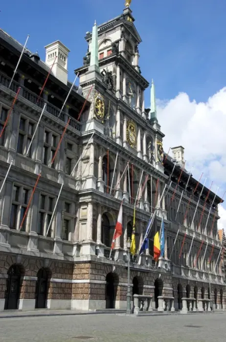 Framed Print : Europe, Belgium, Flanders, Antwerp Province, Antwerp, town hall Framed Print : Europe, Belgium, Flanders, Antwerp Province, Antwerp, town hall