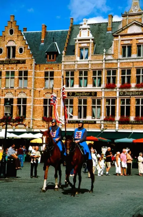 Framed Print : Europe, Belgium, West Flanders Province, Bruges (aka Brugge). Ascension Day parade Framed Print : Europe, Belgium, West Flanders Province, Bruges (aka Brugge). Ascension Day parade