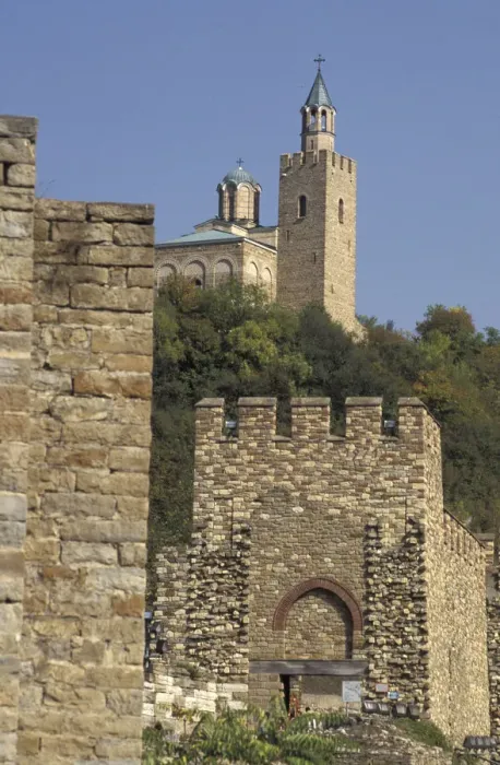 Framed Print : Europe, Bulgaria, Veliko Tarnovo Zarevez Fortress For editorial use only