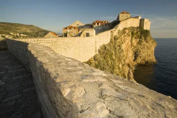 Framed Print : Europe, Croatia, Dalmatia, Dubrovnik. View of historic houses and Adriatic Sea Framed Print : Europe, Croatia, Dalmatia, Dubrovnik. View of historic houses and Adriatic Sea