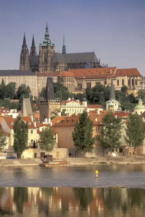 Framed Print : Europe, Czech Republic, Cent. Bohemia, Prague (Praha) St. Nicholas Church, Charles Bridge Framed Print : Europe, Czech Republic, Cent. Bohemia, Prague (Praha) St. Nicholas Church, Charles Bridge