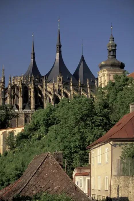 Framed Print : Europe, Czech Republic, Cent. Bohemia, Kutna Hora Cathedral of St. Barbara Framed Print : Europe, Czech Republic, Cent. Bohemia, Kutna Hora Cathedral of St. Barbara