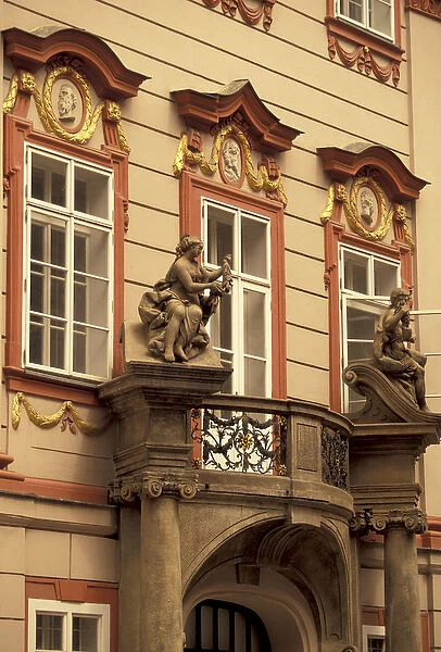 Europe, Czech Republic, Cent. Bohemia, Prague (Praha) Old Town; Buildings of Old Town
