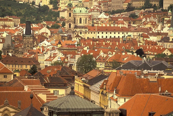 Europe, Czech Republic, Cent. Bohemia, Prague (Praha) Old Town; buildings of Old Town