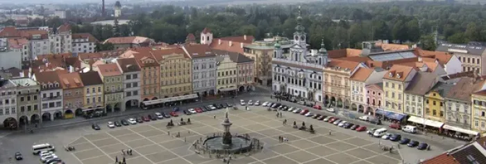Framed Print : Europe, Czech Republic, Ceske Budejovice. The Town Hall and Otakar II Square in Ceske Framed Print : Europe, Czech Republic, Ceske Budejovice. The Town Hall and Otakar II Square in Ceske