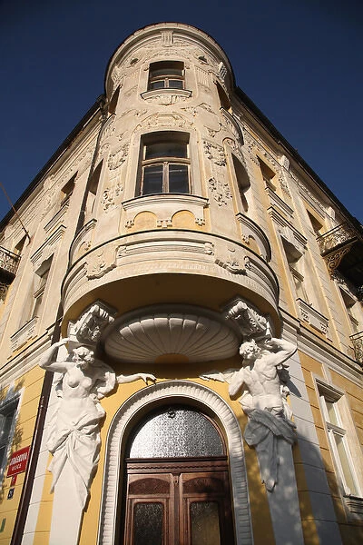 Europe, Czech Republic, Frantiskovy Lazne. A richly decorated Art Nouveau apartment