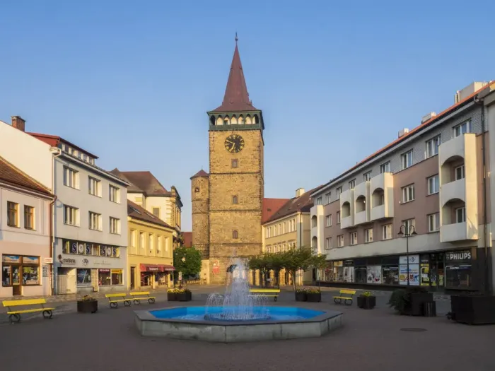 Framed Print : Europe, Czech Republic, Jicin. This is a fountain just outside the Valdice gate Framed Print : Europe, Czech Republic, Jicin. This is a fountain just outside the Valdice gate