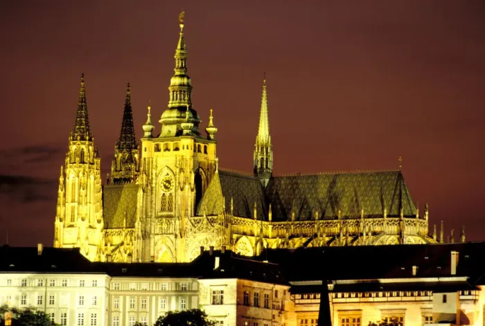 Framed Print : Europe, Czech Republic, Prague. St. Vitus Cathedral Framed Print : Europe, Czech Republic, Prague. St. Vitus Cathedral