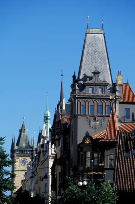 Framed Print : Europe, Czech Republic, Prague, castle