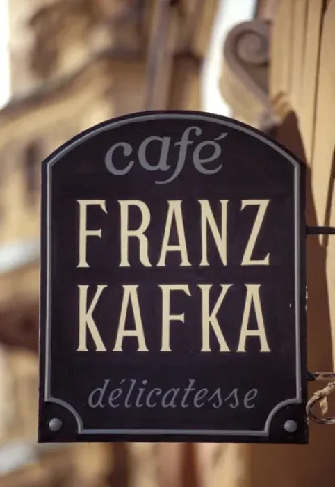 Framed Print : Europe, Czech Republic, Prague. Franz Kafka Cafe Framed Print : Europe, Czech Republic, Prague. Franz Kafka Cafe