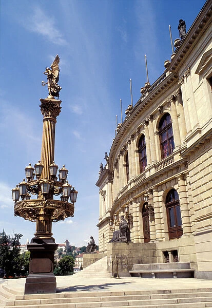 Europe, Czech Republic, Prague. Rudolfinum