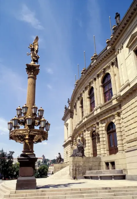 Framed Print : Europe, Czech Republic, Prague. Rudolfinum