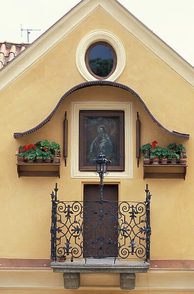 Europe, Czech Republic, Prague, traditional architecture