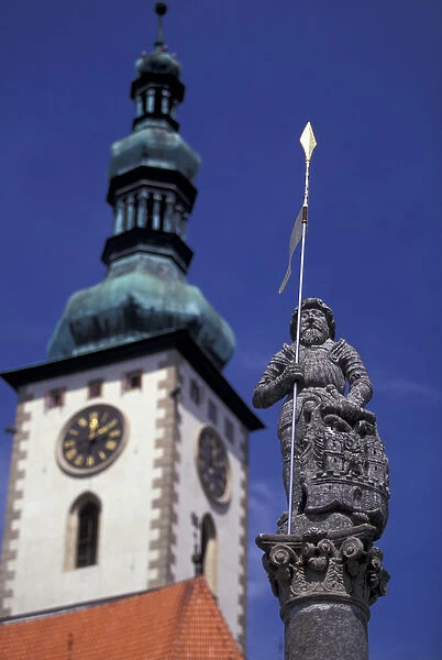 Europe, Czech Republic, South Bohemia, Tabor First Bohemian Idea Church