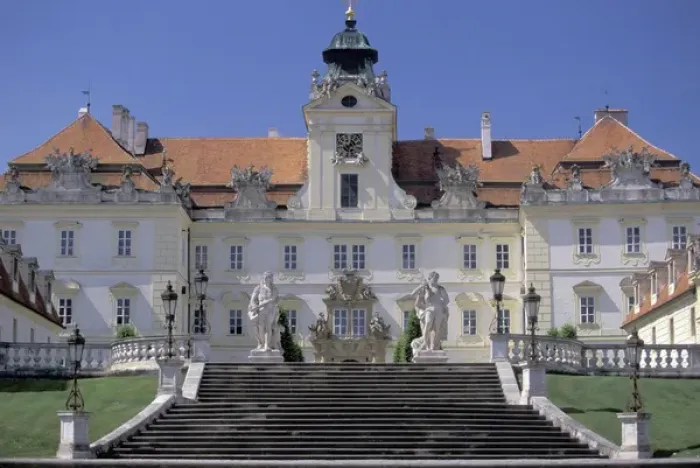 Framed Print : Europe, Czech Republic, South Moravia, Valtice 12th Century Baroque chateau, residence