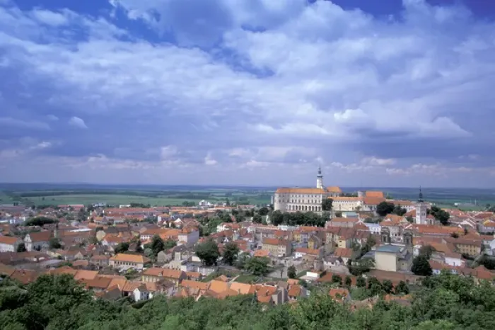 Framed Print : Europe, Czech Republic, South Moravia, Mikulov (Palava Region) Town view Framed Print : Europe, Czech Republic, South Moravia, Mikulov (Palava Region) Town view