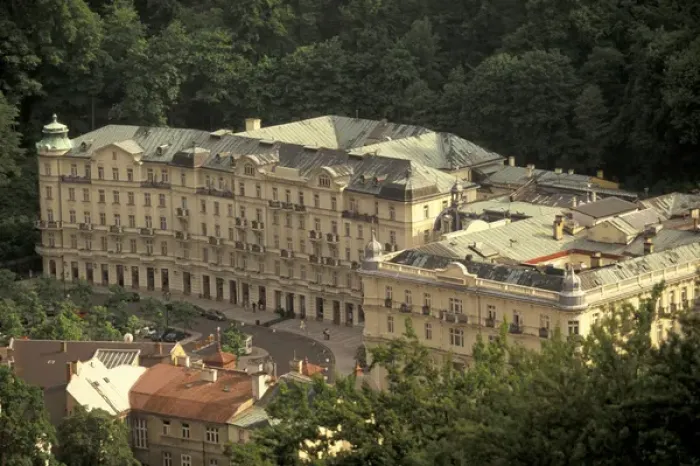 Framed Print : Europe, Czech Republic, West Bohemia, Karlovy Vary (Carlsbad) Grandhotel Pupp, detail Framed Print : Europe, Czech Republic, West Bohemia, Karlovy Vary (Carlsbad) Grandhotel Pupp, detail