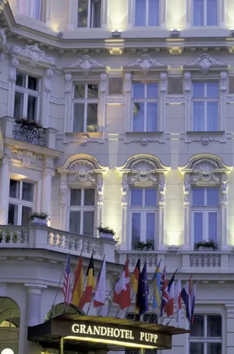 Framed Print : Europe, Czech Republic, West Bohemia, Karlovy Vary (Carlsbad) Grandhotel Pupp Framed Print : Europe, Czech Republic, West Bohemia, Karlovy Vary (Carlsbad) Grandhotel Pupp