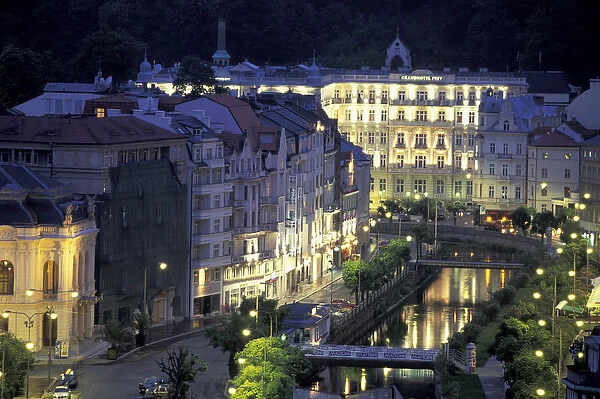 Europe, Czech Republic, West Bohemia, Karlovy Vary (Carlsbad) Grandhotel Pupp