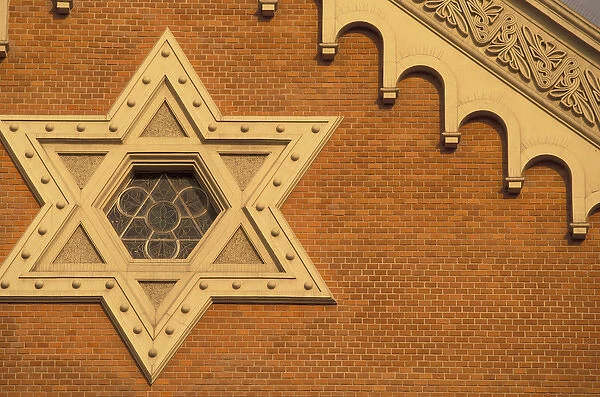 Europe, Czech Republic, West Bohemia, Plzen The Great Synagogue (b. 1892)