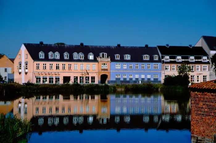 Framed Print : Europe, Denmark, Copenhagen (aka Kobenhaven), Hillerod. Frederiksborg Castle. Home