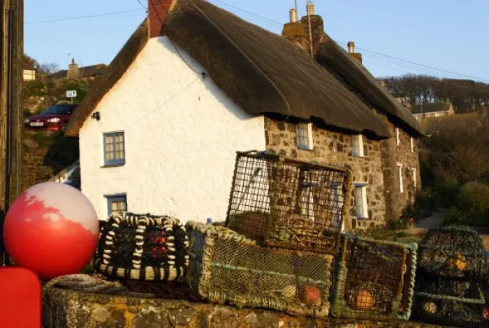 Framed Print : Europe, England, Cornwall, Cadgwith, fishing villiage Framed Print : Europe, England, Cornwall, Cadgwith, fishing villiage