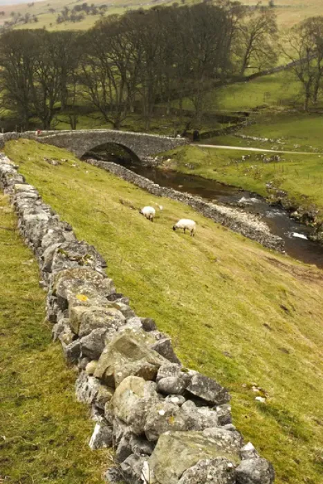 Framed Print : Europe, England, Yorkshire, stone bridge in Yorkshire Dales Framed Print : Europe, England, Yorkshire, stone bridge in Yorkshire Dales